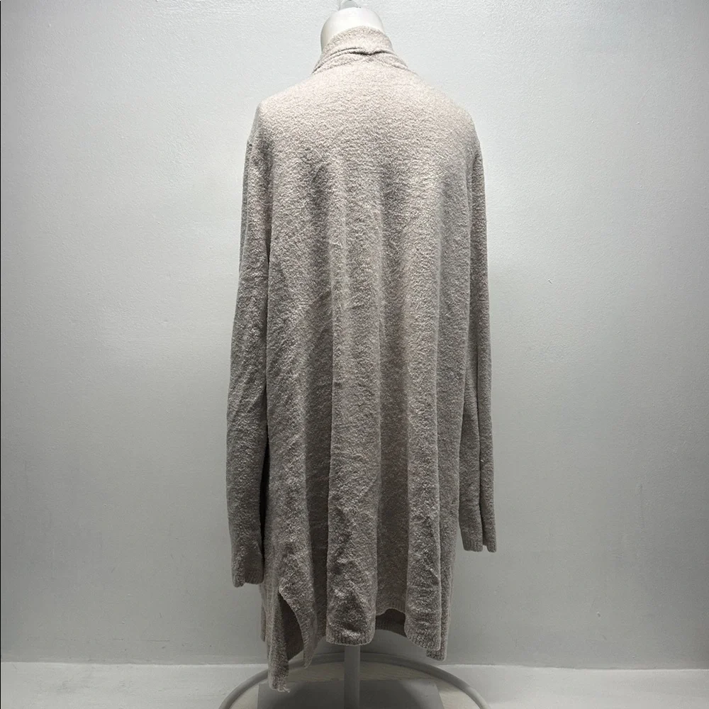 Barefoot Dreams CozyChic Lite Circle Open Front Cardigan Sweater Plus Size 1X
